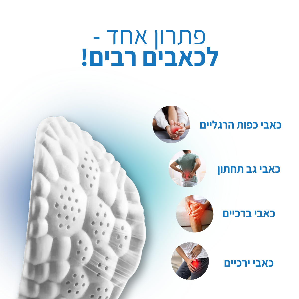 CloudFix® - מדרסים אורטופדיים מבית יופיקס
